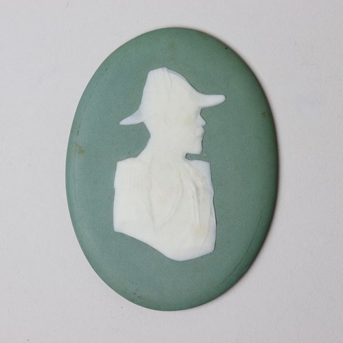 Green Jasper Portrait Medallion Of King George V