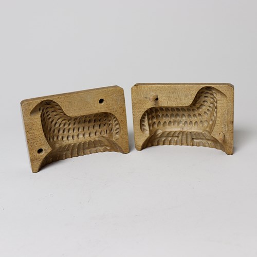Wooden Butter Mould Carved With A Sheep