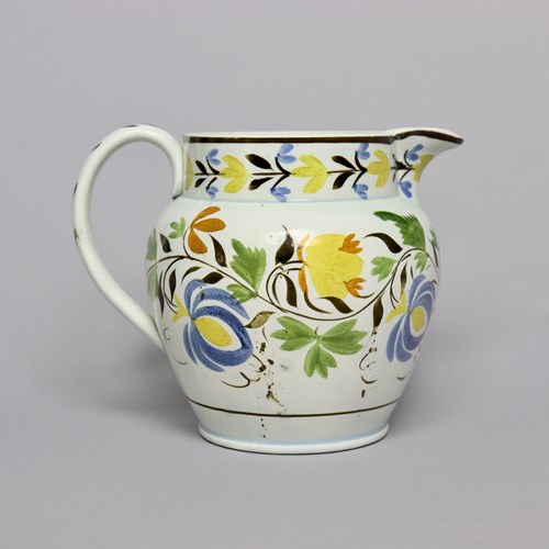 Early 19Th Century Prattware Jug