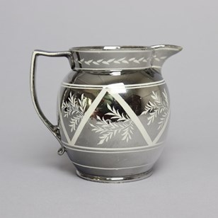 Early 19Th Century Silver Lustre Ju...