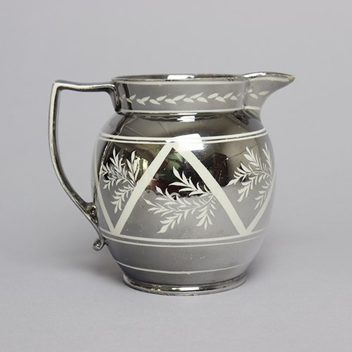 Early 19Th Century Silver Lustre Jug