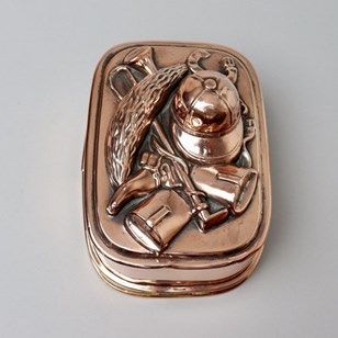 Unusual Copper Mould With Riding Ac...