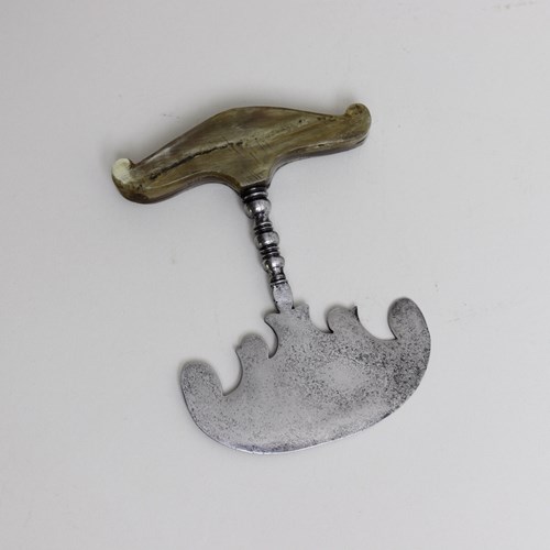Small, 18Th Century, Steel Herb Chopper