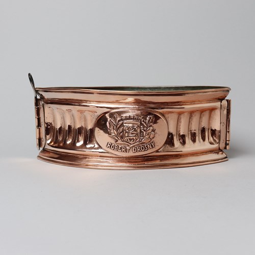 Rare, French Copper Pie Mould