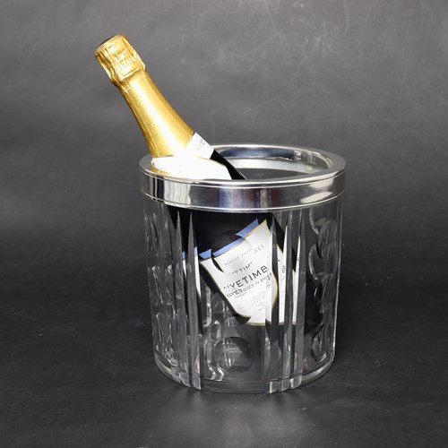 Art Deco, French Crystal Champagne Cooler