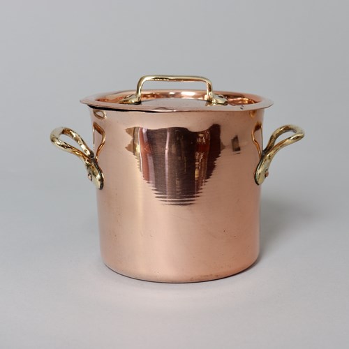 Miniature French Copper Stockpot