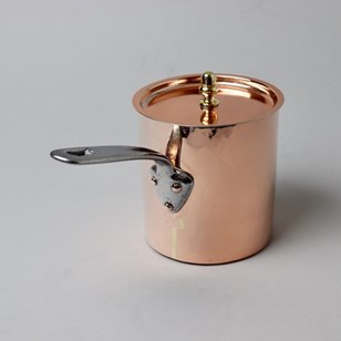 19Th Century French Copper Bain Mar...