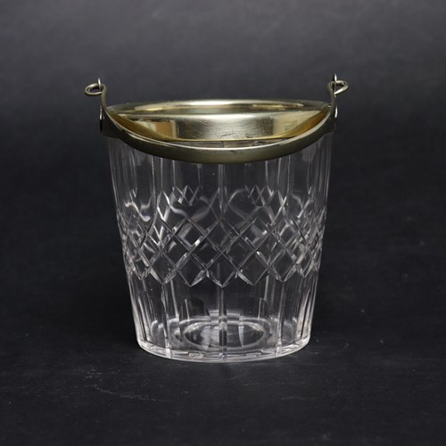 French Cut Glass Ice Bucket