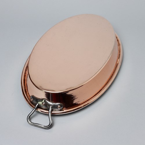 French Copper Gratin Dish