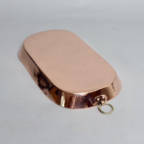 French Copper, Oblong Gratin Dish