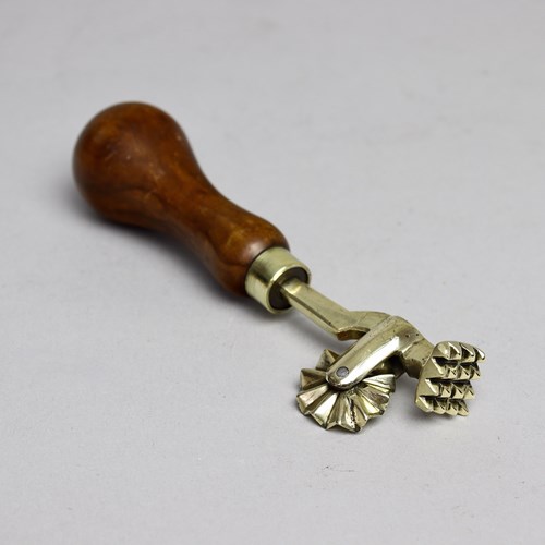 Victorian Cast Brass Pastry Tool