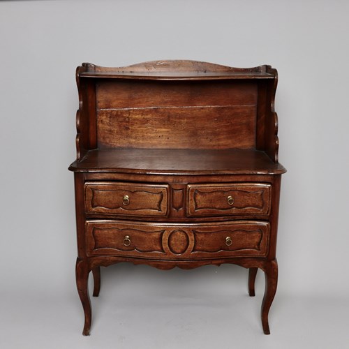 18Th Century Miniature French Walnut Chiffonier