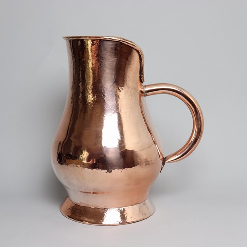 Large French Copper Cider Measure