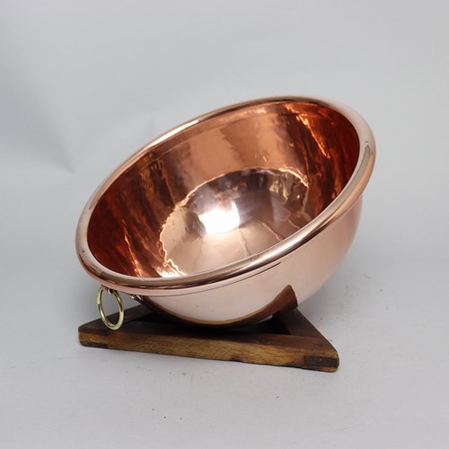 Small, French Copper Egg Bowl