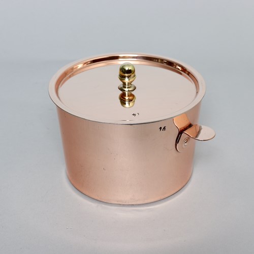 French Copper Creme Renversee Pan