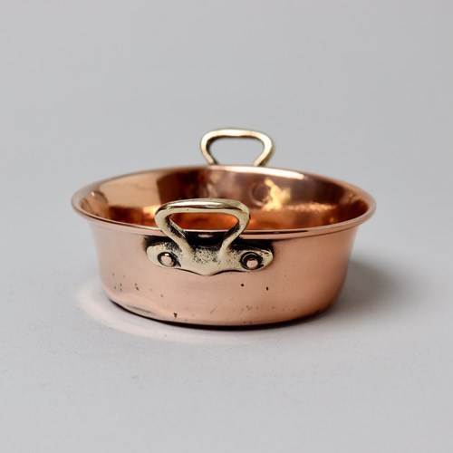 Miniature French Copper Preserve Pan