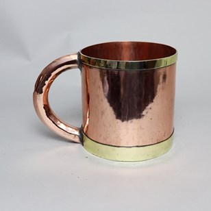  French Copper Mug Or Measure