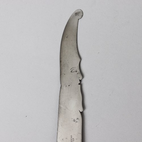 Unusual, French Steel Bread Knife