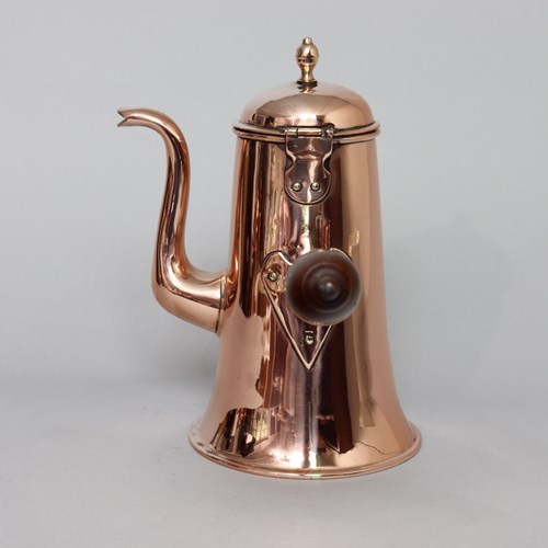 Good Quality English Copper Coffee Pot