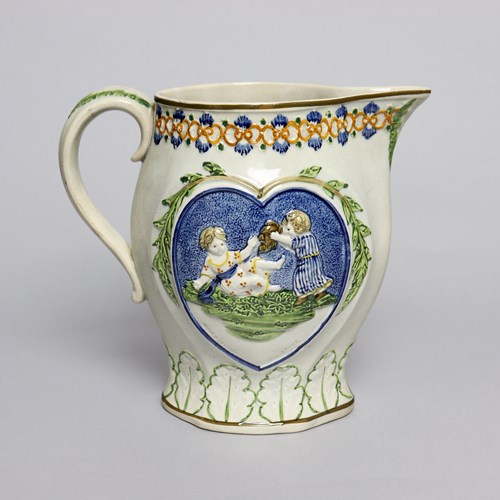 18Th Century, Pratt Ware Jug
