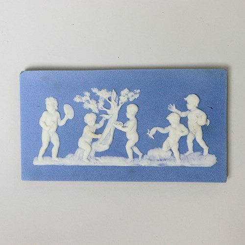 Small, 19Th Century, Wedgwood Jasper Plaque