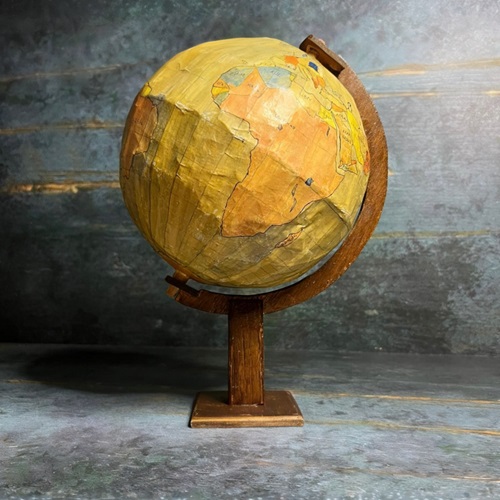 1930'S - 40'S French Scratch Built Globe