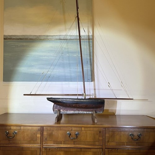 19Th/Early 20Th Century, Attributed To Clyde Model Dockyard, Pond Yacht