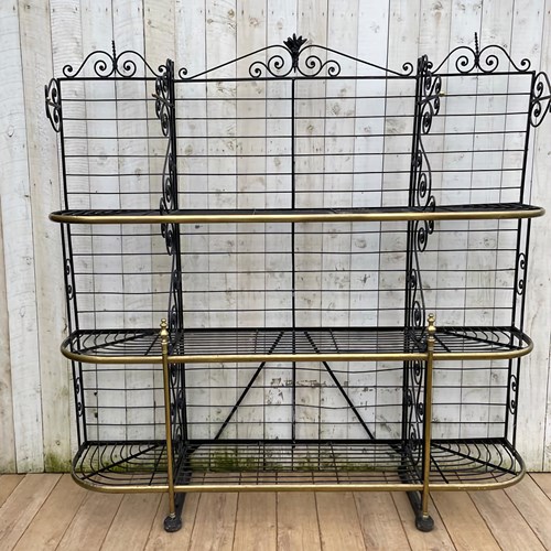 Antique French Bakers Rack