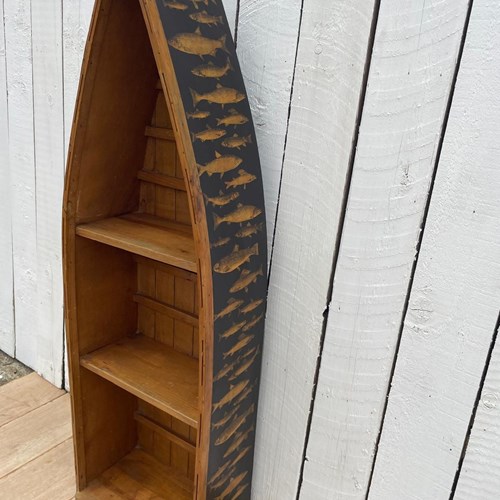 Boat Shaped Bookcase