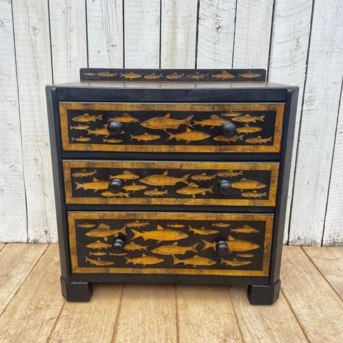 Decorated English Chest