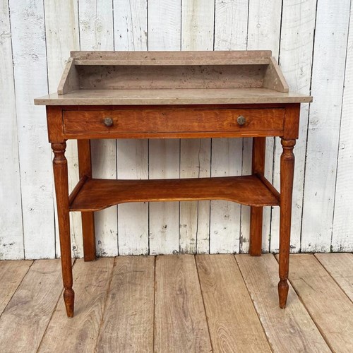 French Marble Top Washstand 