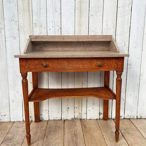 French Marble Top Washstand 