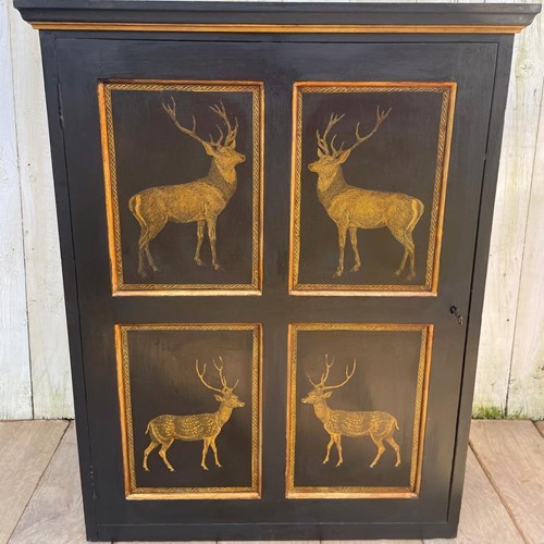 Stags On A Cupboard