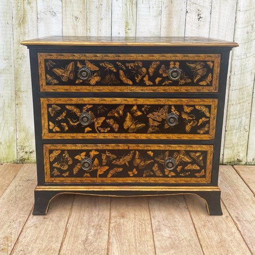 Butterflies Decorated Chest