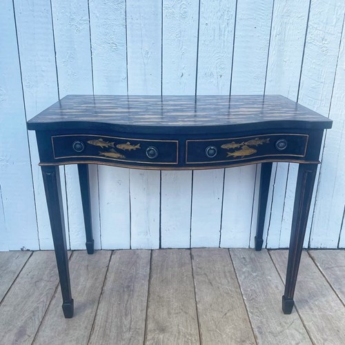 Decorated Console Table