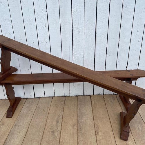 French Cherrywood Benches