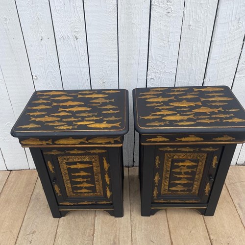 Fish Decorated Bedsides
