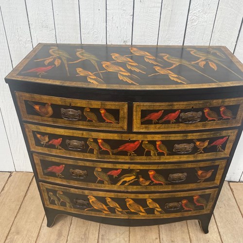 Birds On A Chest Of Drawers