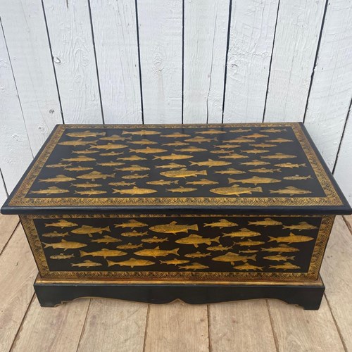 Fish Decorated Trunk