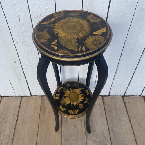 Decorated Plant Stand
