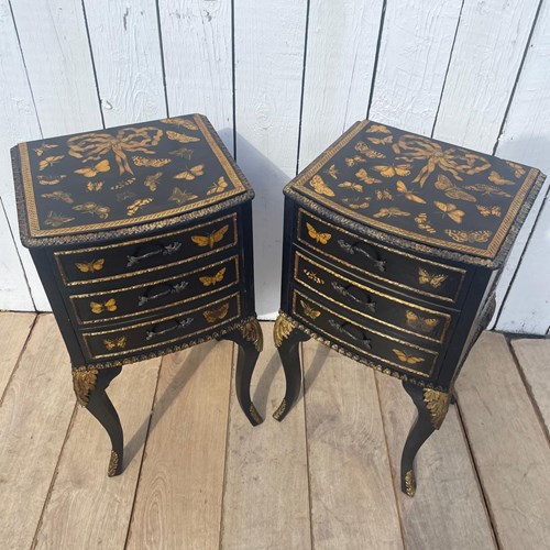 Pair Of French Bedsides 