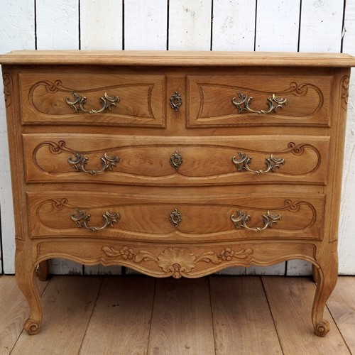 Bleached Oak French Chest