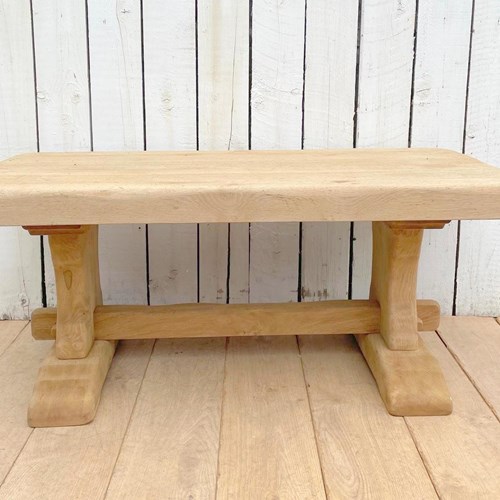 Bleached Oak French Table