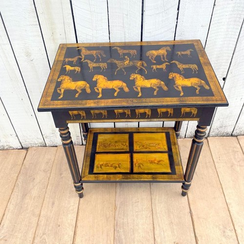 Horse Side Table