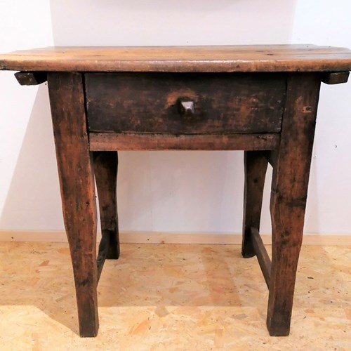 A Late 19Th C  Northern Romanian Occasional Table