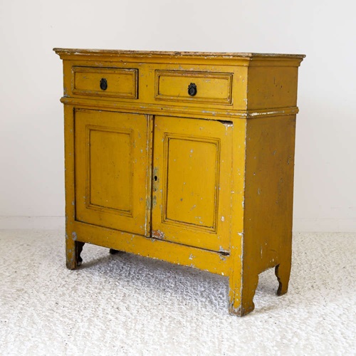 A Stylish French Painted Cupboard