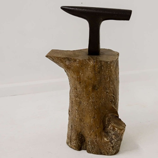 19Th C British Farriers Anvil On Mo...