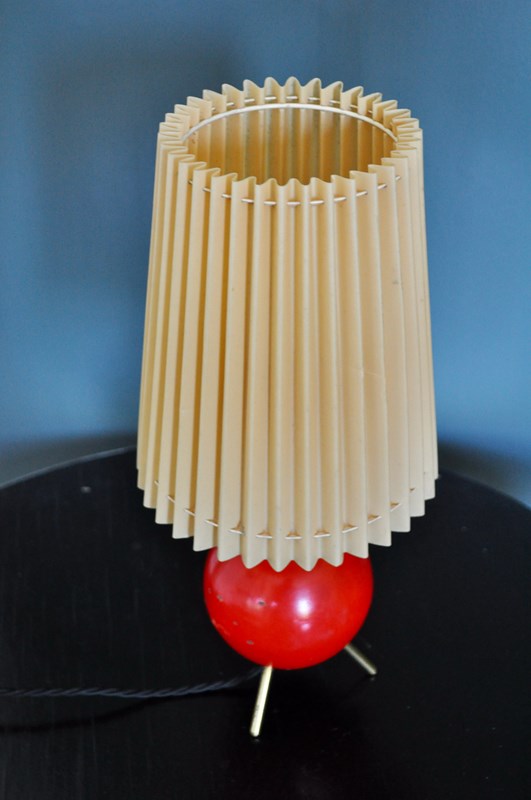 'Atomic' 1950S Table Lamp With Pleated Shade-b-southgate-dsc-0589-main-638222591566636265.jpeg