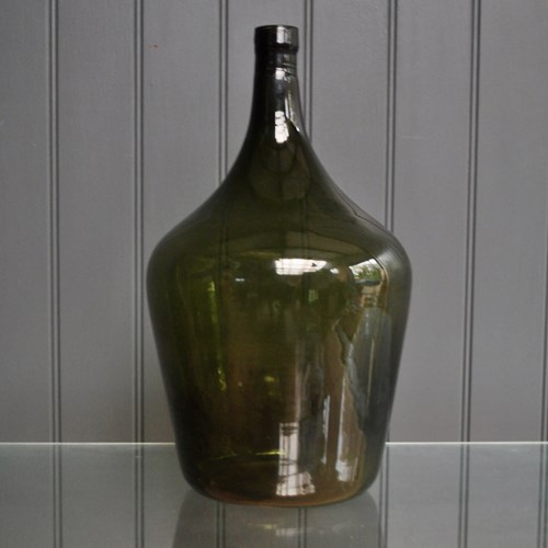 Lovely French Green Glass Vessel