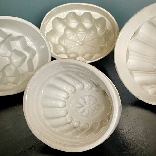 Vintage English Jelly Moulds